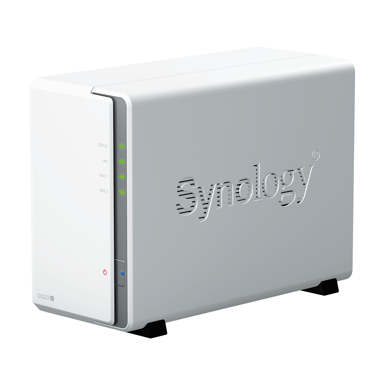 Synology DS223j DiskStation 2 Bay NAS; 4-core 1.7 GHz; 1 GB DDR4 non-ECC - image 2