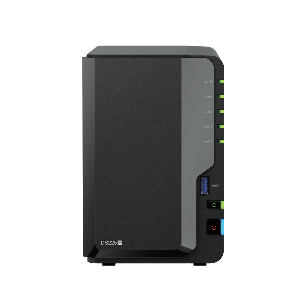 Synology DiskStation DS225+ 2-Bay Desktop NAS