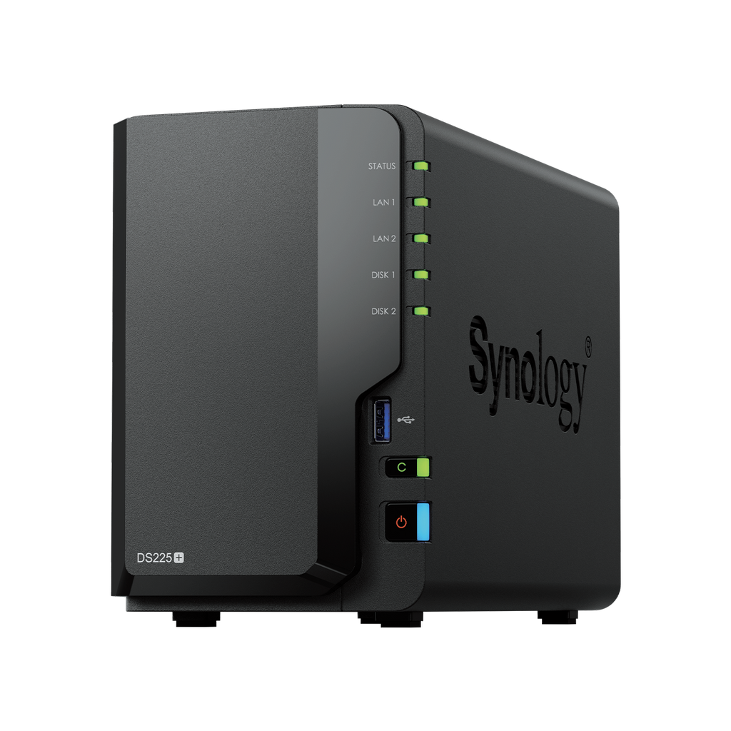 Synology DiskStation DS225+ 2-Bay Desktop NAS