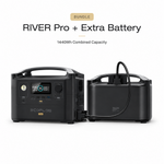EcoFlow RIVER Pro + Extra Battery 1440Wh Power Station Bundle