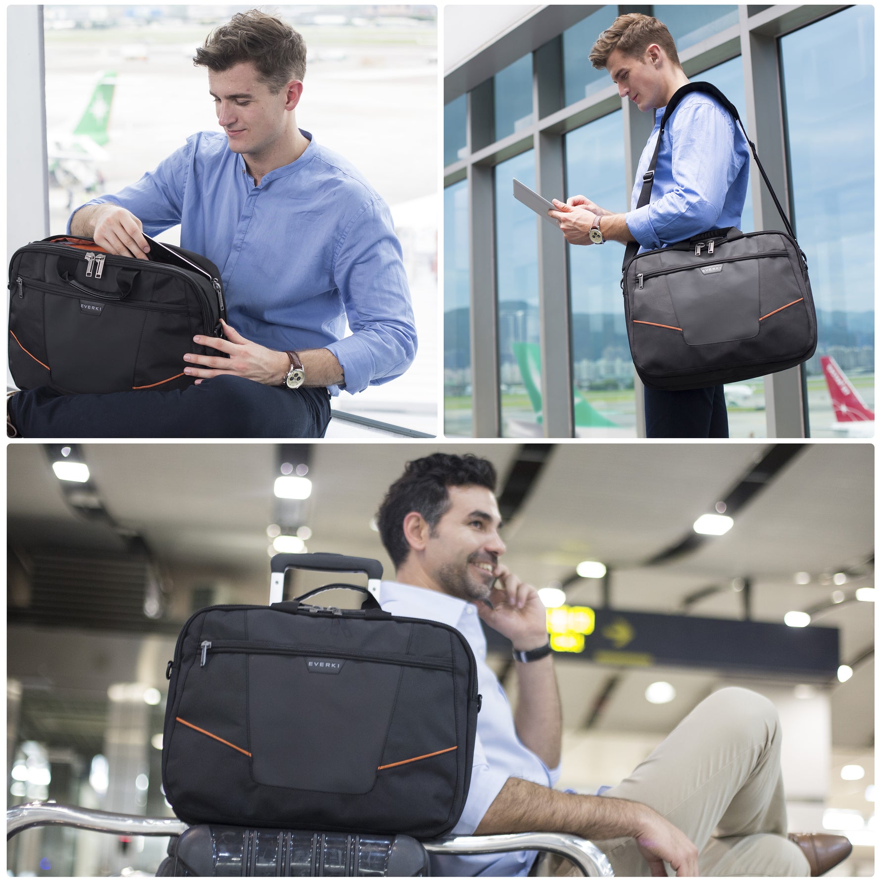 Everki Flight EKB419 16" Travel-Friendly Laptop Briefcase - image 2