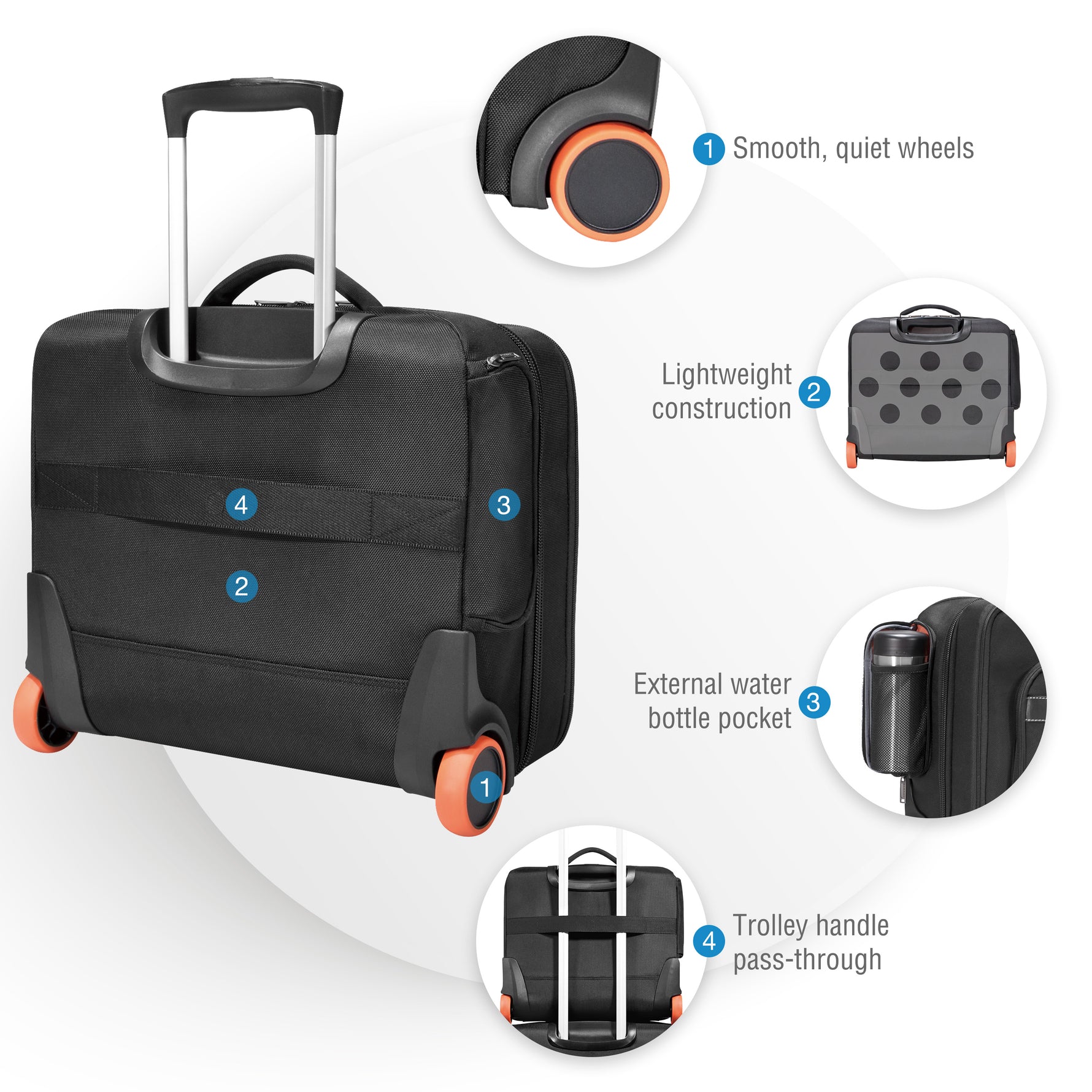 Everki Journey EKB440 11" to 16" Laptop Trolley - image 5