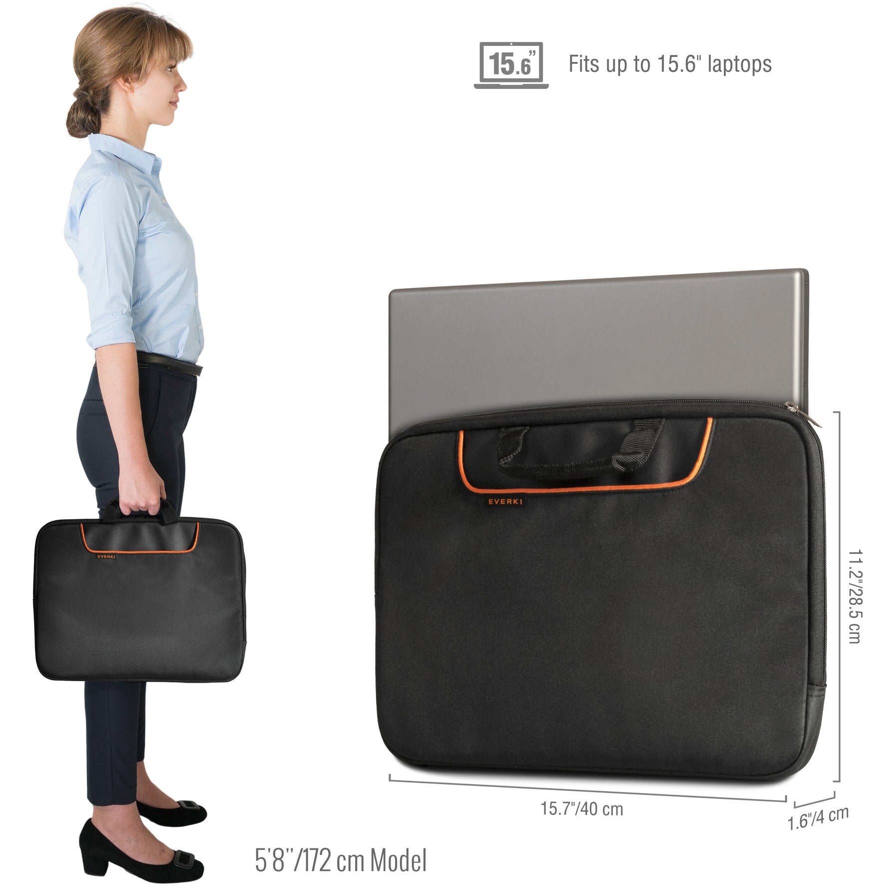Everki 808-15 EKF808S15B 15.6" Laptop Sleeve - image 3