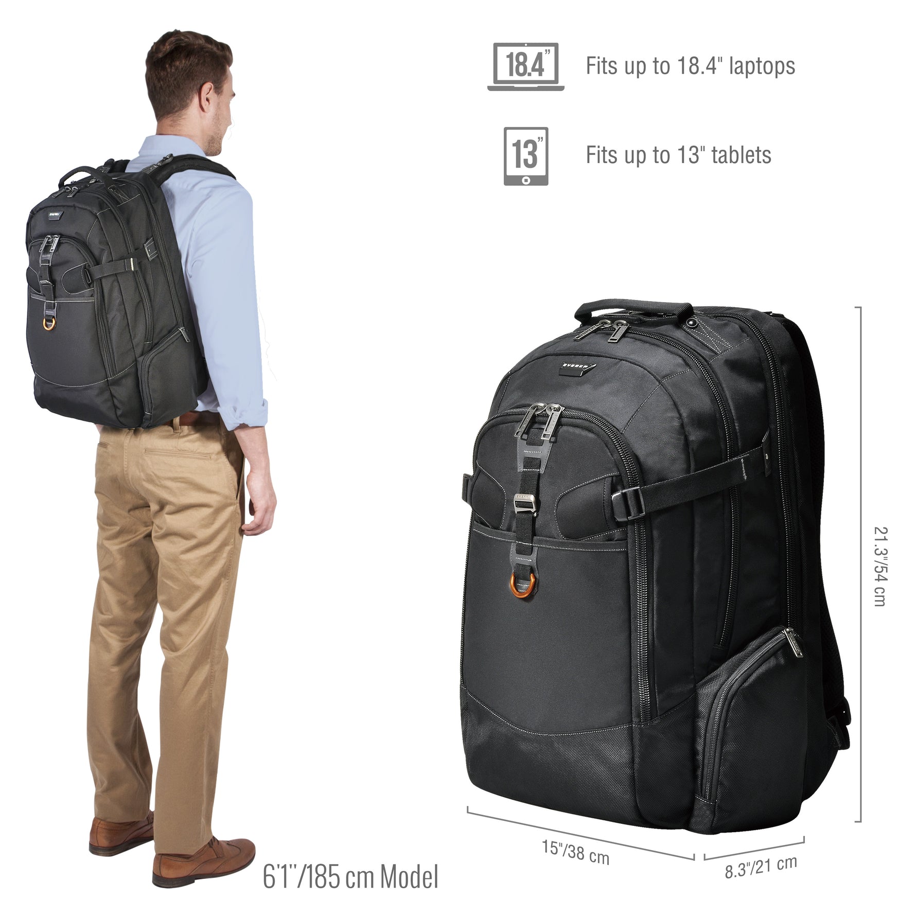 Everki Business 120 EKP120 18.4" Laptop Backpack - image 3