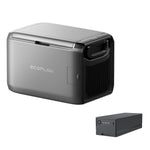EcoFlow GLACIER Classic 45L Dual-Zone Fridge Freezer + 298Wh Plug-In Battery