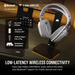 CORSAIR HS80 MAX WIRELESS Gaming Headset White - CA-9011296-AP