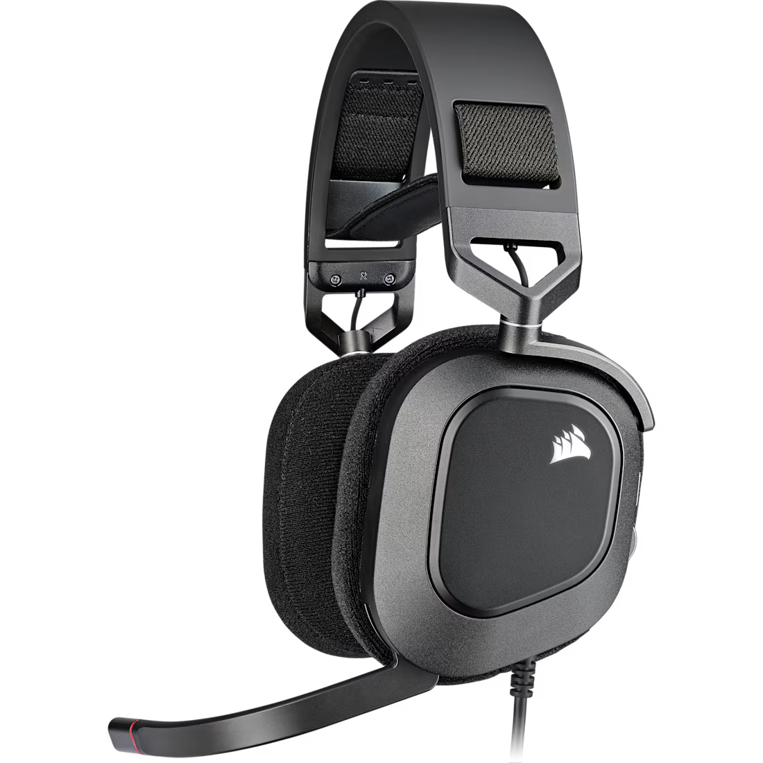 CORSAIR HS80 RGB USB Wired Gaming Headset Carbon - CA-9011237-AP