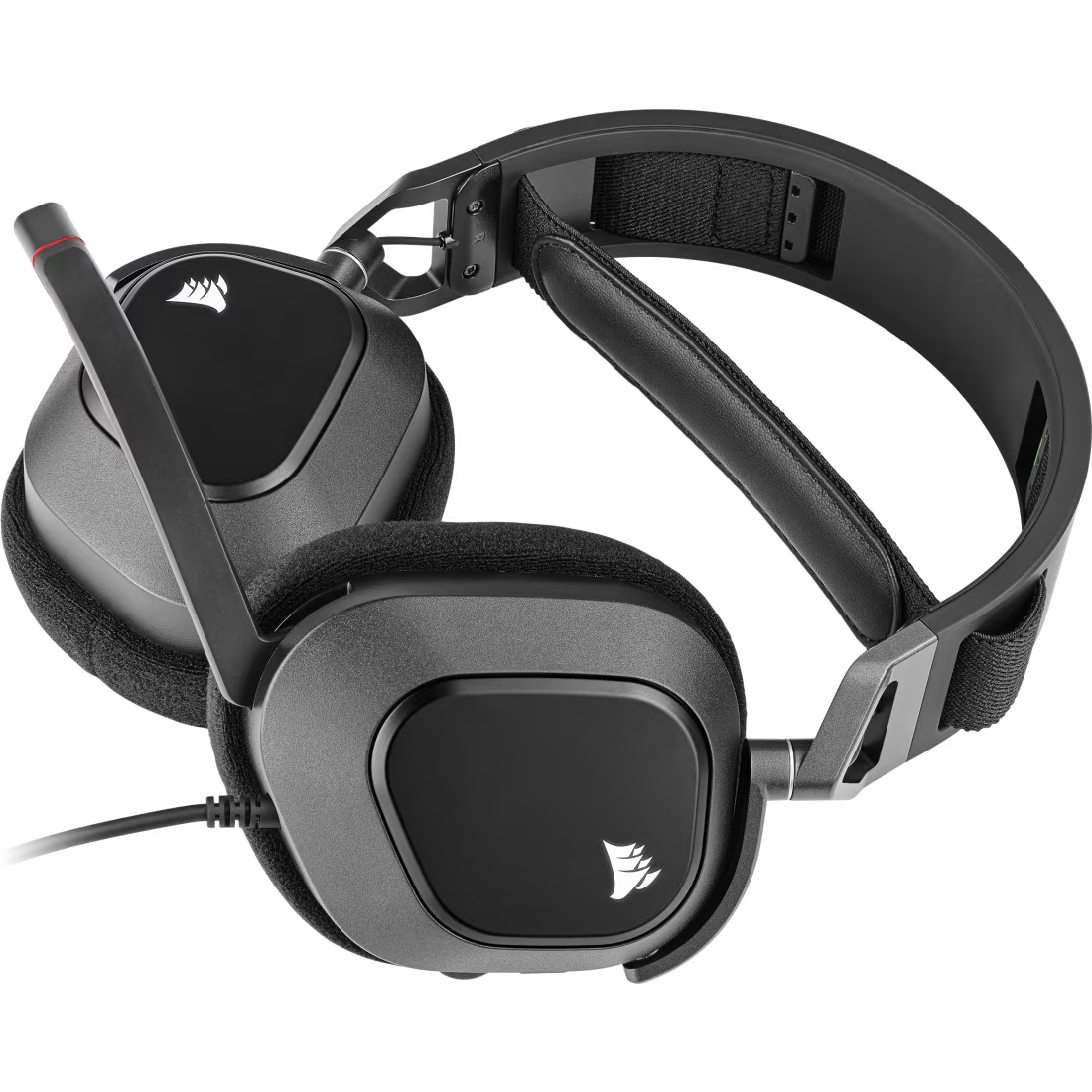 CORSAIR HS80 RGB USB Wired Gaming Headset Carbon - CA-9011237-AP