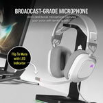 CORSAIR HS80 RGB USB Wired Gaming Headset White - CA-9011238-AP