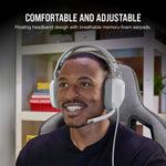 CORSAIR HS80 RGB USB Wired Gaming Headset White - CA-9011238-AP