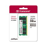 Transcend JetRam 32GB DDR4-2666 SO-DIMM Notebook Memory
