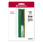 Transcend JetRam 8GB DDR4-3200 U-DIMM Desktop Memory