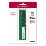 Transcend JetRam 16GB DDR4-3200 U-DIMM Desktop Memory