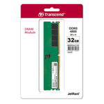Transcend JetRam 32GB DDR5-4800 U-DIMM Desktop Memory