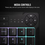 Corsair K55 CORE RGB Gaming Keyboard - Black