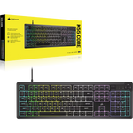 Corsair K55 CORE RGB Gaming Keyboard - Black