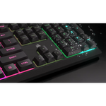 Corsair K55 CORE RGB Gaming Keyboard - Black
