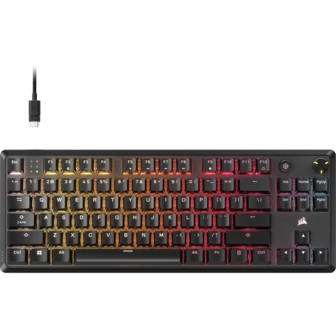 CORSAIR K70 CORE TKL RGB Mechanical Gaming Keyboard - CH-911911E-NA