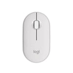 LOGITECH Pebble Mouse 2 M350s Bluetooth Mouse Tonal White - 910-007013