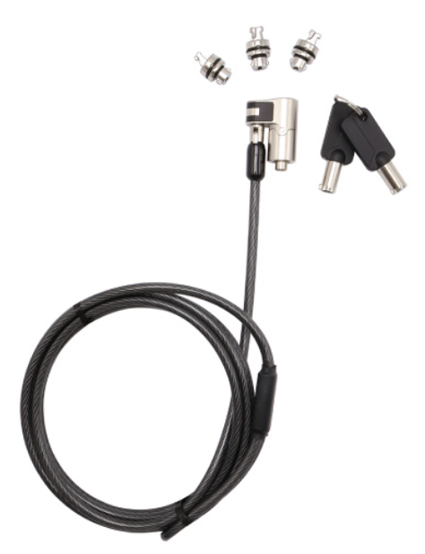 RCT NL-K301 Keyed 3-in-1 Notebook Security Lock - image 2