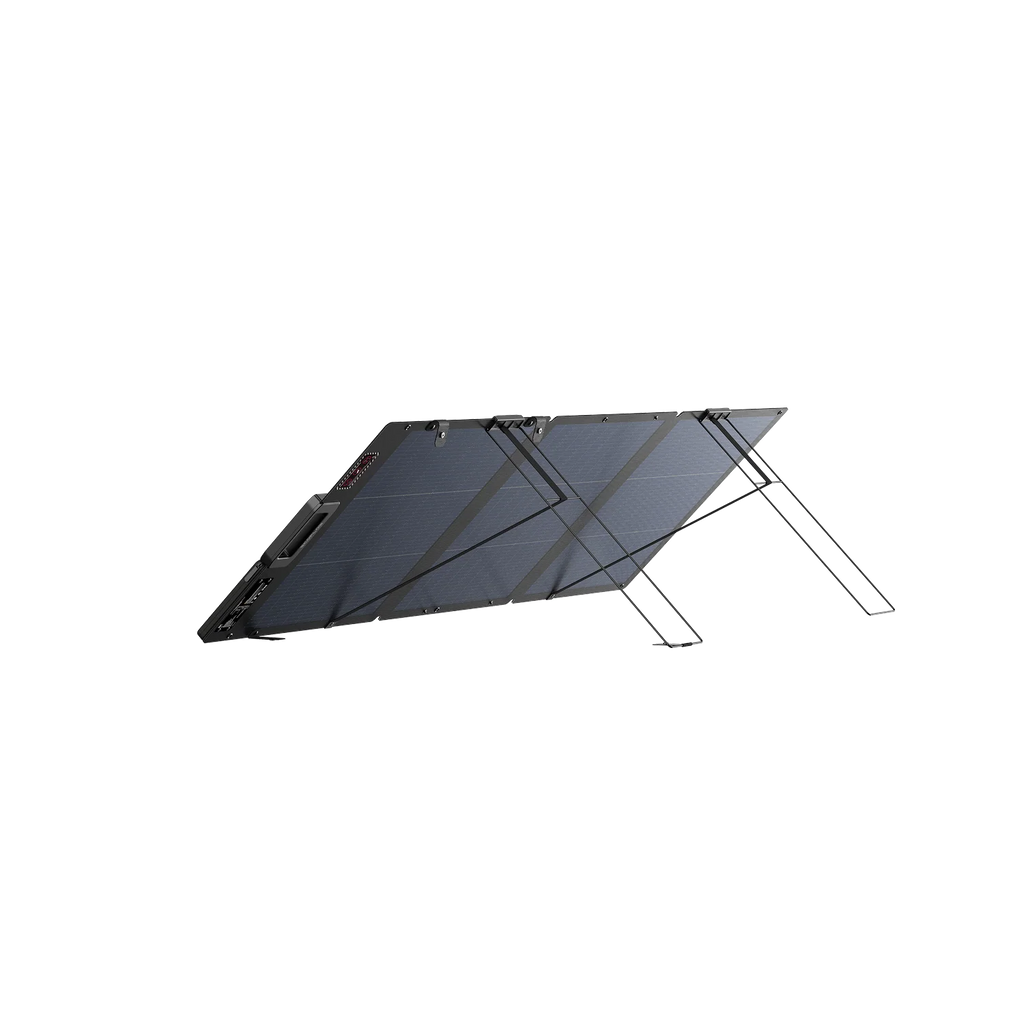 EcoFlow 160W Lightweight Portable Bifacial Solar Panel with Stand