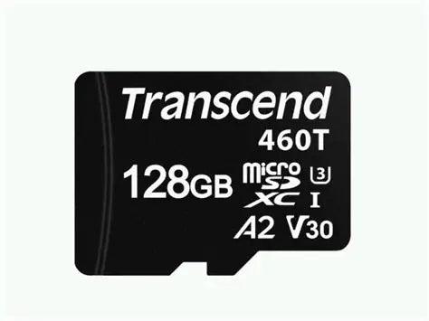 Transcend USD460T 128GB Industrial microSDXC U3 V30 A2 Memory Card
