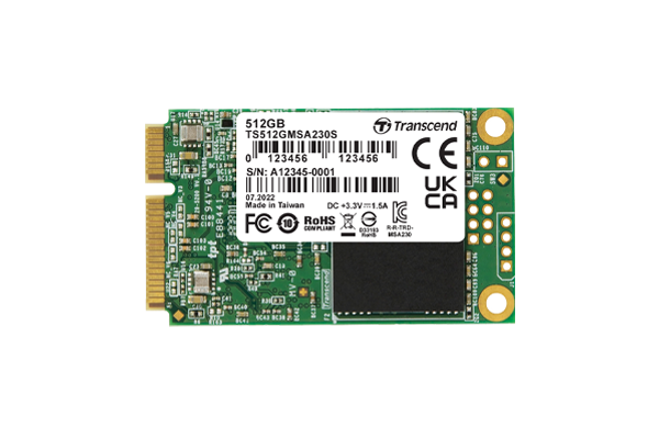 Transcend MSA230S 128GB mSATA SATA III SSD