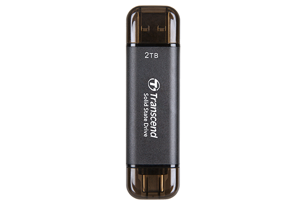 Transcend ESD310C 1TB Portable SSD USB-C and USB-A Black - image 2