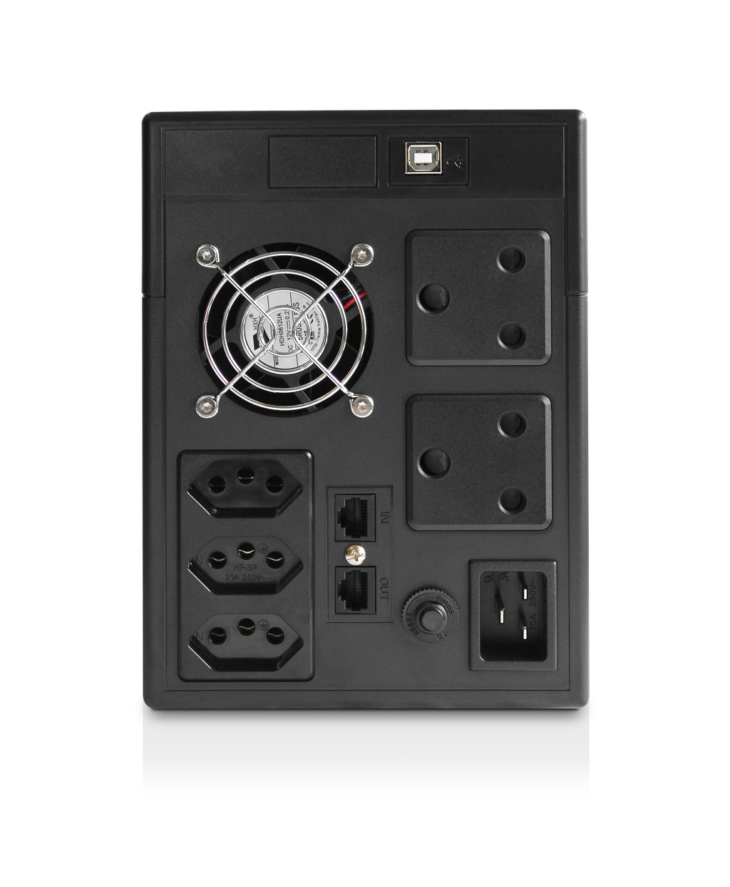 RCT 2400VA Line Interactive UPS with AVR 1440W Backup Power