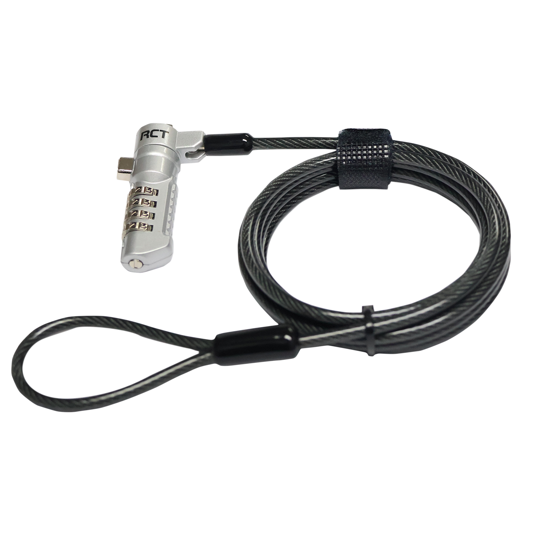 RCT NL-N02N Heavy Duty Nano Security Cable with 4-Dial Combination Lock - image 3