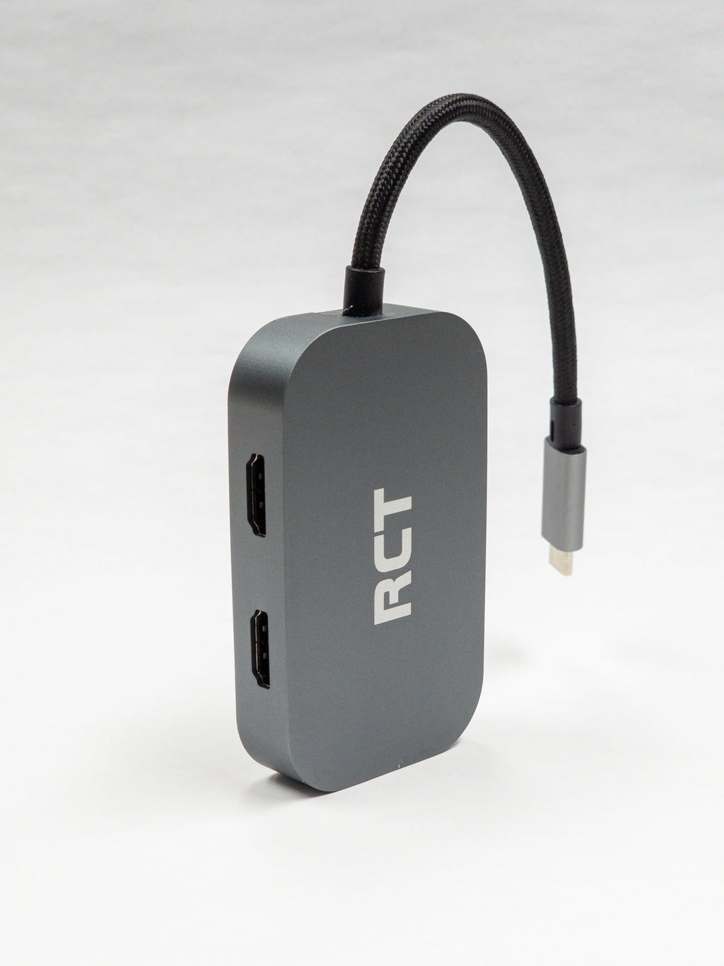 RCT ADP-5050 Compact USB Type-C 3-in-1 Hub with Dual HDMI & PD