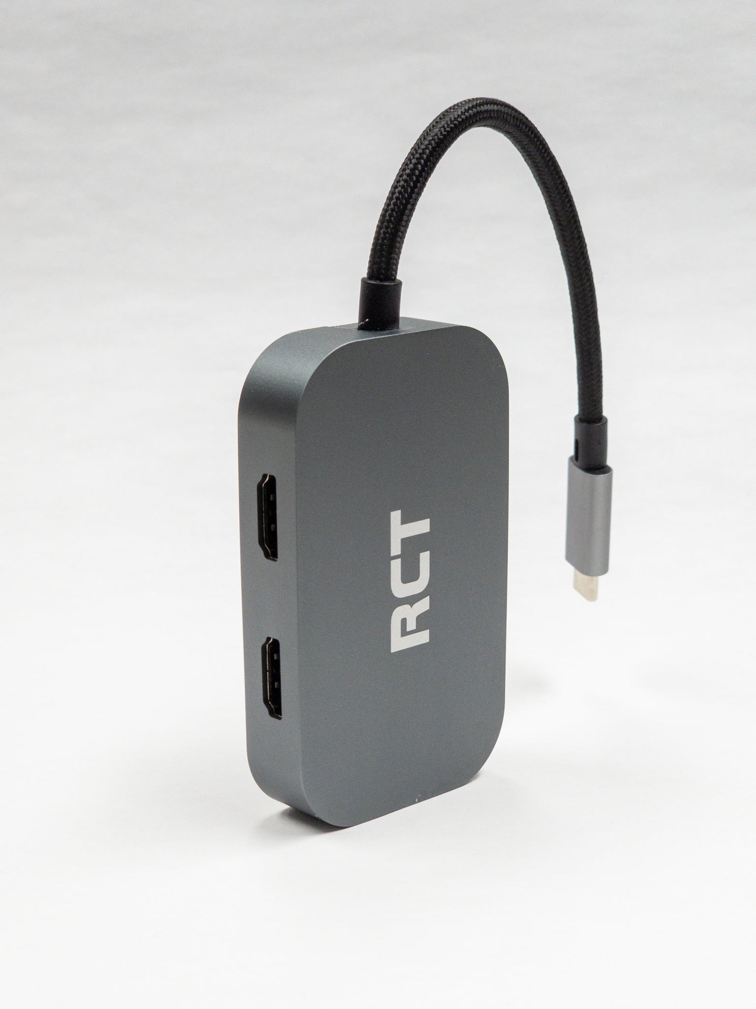 RCT ADP-5050 Compact USB Type-C 3-in-1 Hub with Dual HDMI & PD