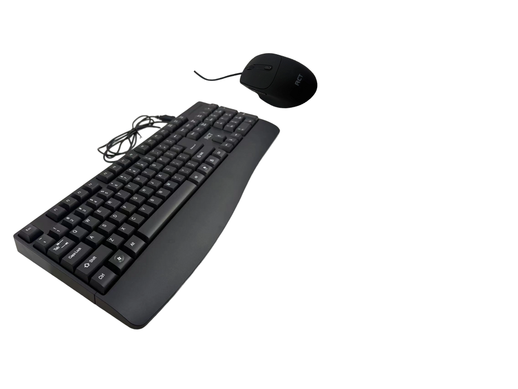 RCT K11 Combo Wired Keyboard and Mouse Desktop Set