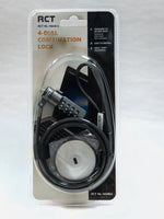 RCT NL-N04KA 4-Dial Combination Notebook Security Lock - image 10