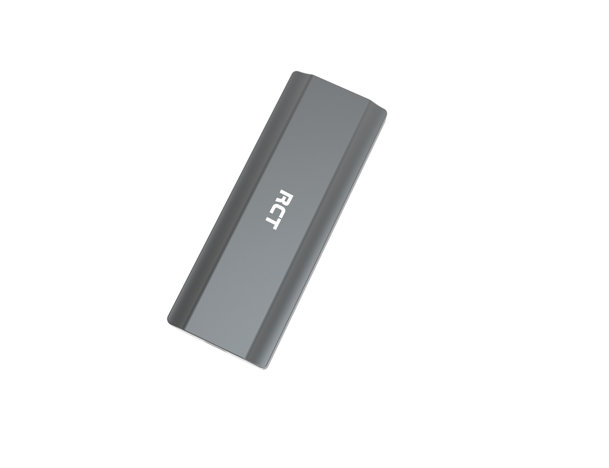 RCT SSE-NVS100CU M.2 NVMe & SATA SSD Enclosure with USB-C and Up to 10Gbps