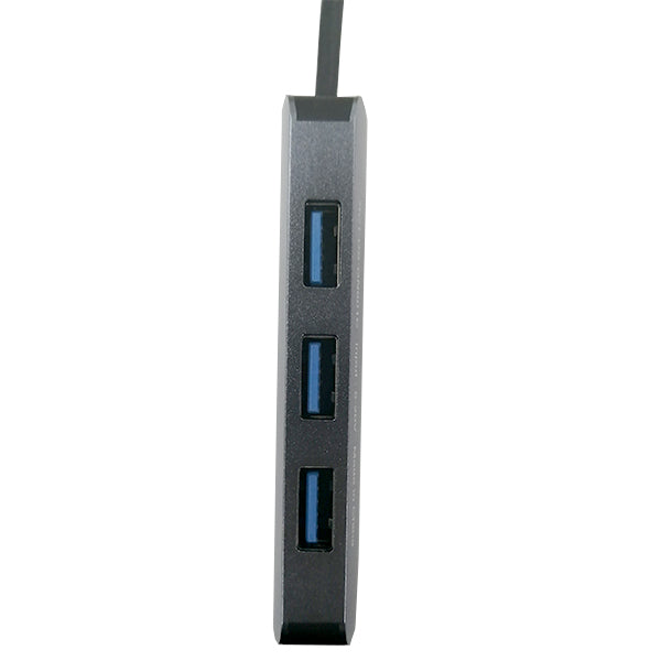 RCT 4-in-1 USB type A hub with 3 USB 3.0 Type A ports and 1 RJ45 Gigabit ethernet port - image 7