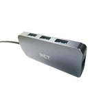 RCT 4-in-1 USB type A hub with 3 USB 3.0 Type A ports and 1 RJ45 Gigabit ethernet port - image 8