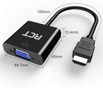 RCT HDMI to VGA Adapter with Audio