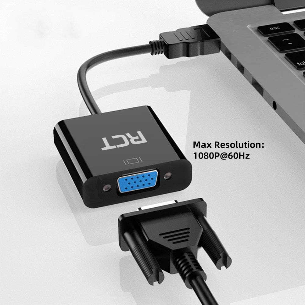 RCT ADP-HDMIVGA HDMI to VGA Adapter with Audio - image 6