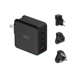 RCT 100W GaN USB-C PD Fast Charging Travel Adapter