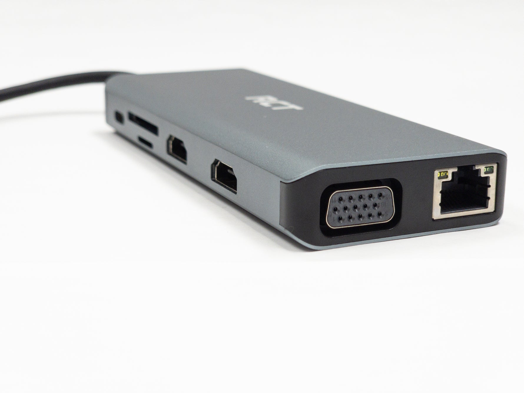 RCT USB-C 12-in-1 Docking Hub with Dual HDMI, VGA, LAN & PD