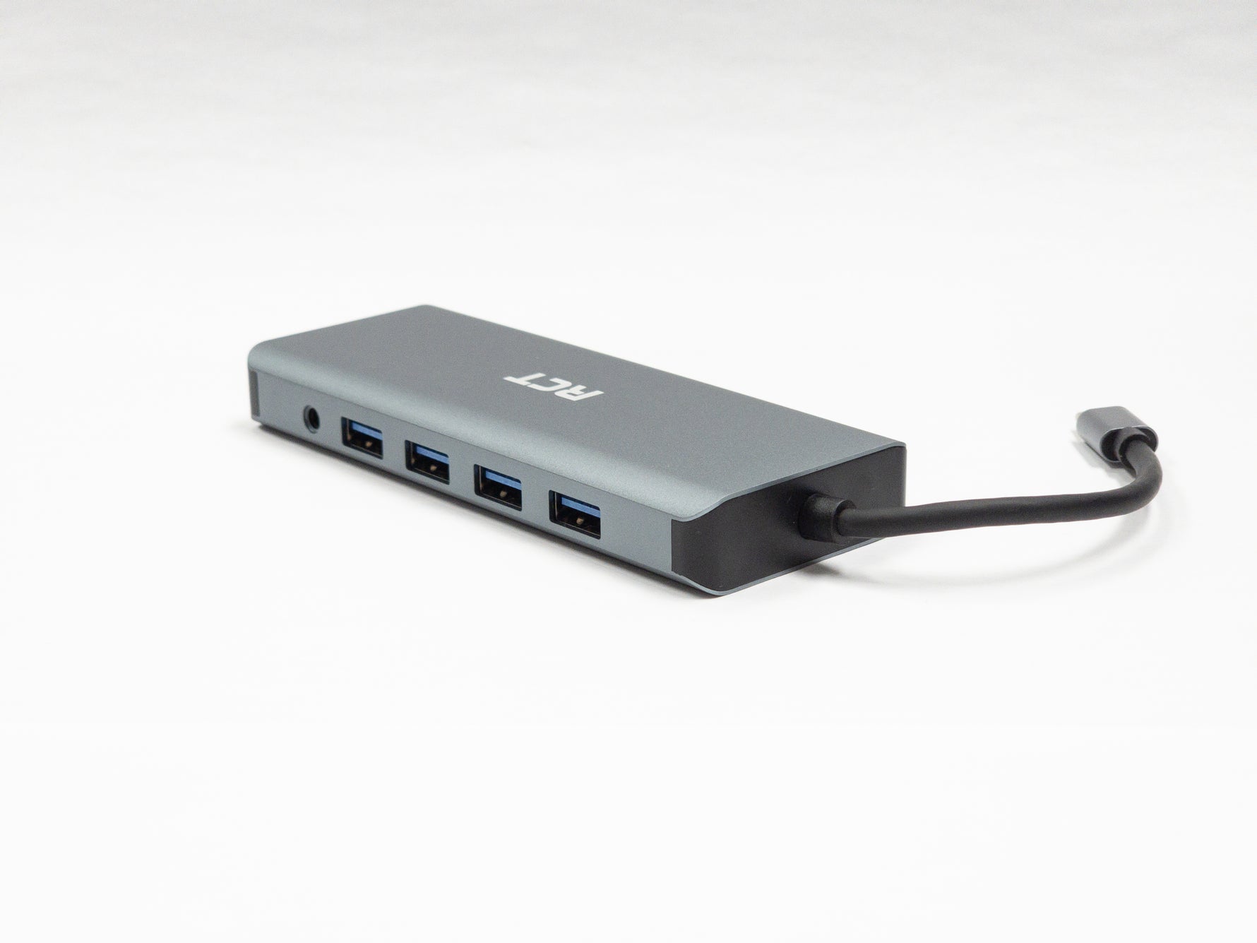 RCT SD-11 Compact USB Type-C 12-in-1 Hub with Dual HDMI, VGA, LAN & PD - image 2