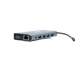 RCT SD-11 Compact USB Type-C 12-in-1 Hub with Dual HDMI, VGA, LAN & PD - image 4