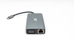 RCT SD-11 Compact USB Type-C 12-in-1 Hub with Dual HDMI, VGA, LAN & PD - image 6