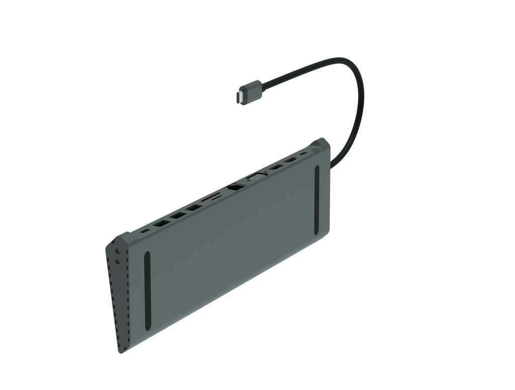 RCT SD-13 USB-C 13-in-1 Docking Station with HDMI, DP, VGA & LAN