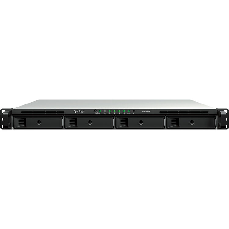 Synology RS826RP+ 4-Bay Redundant Power Rackmount NAS