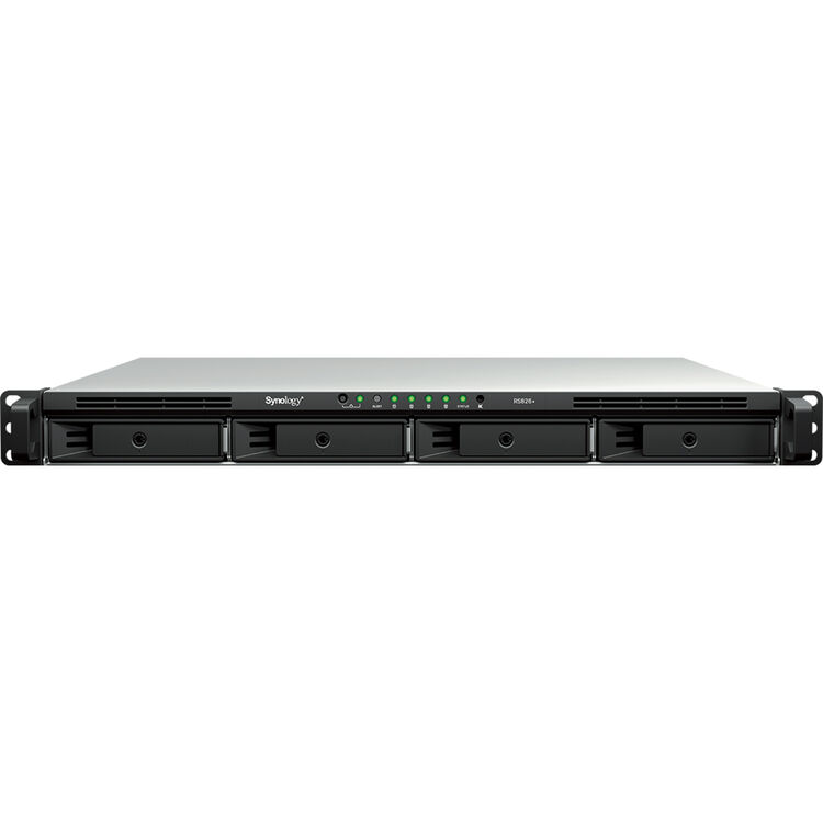 Synology RS826+ 4-Bay 1U Rackmount NAS