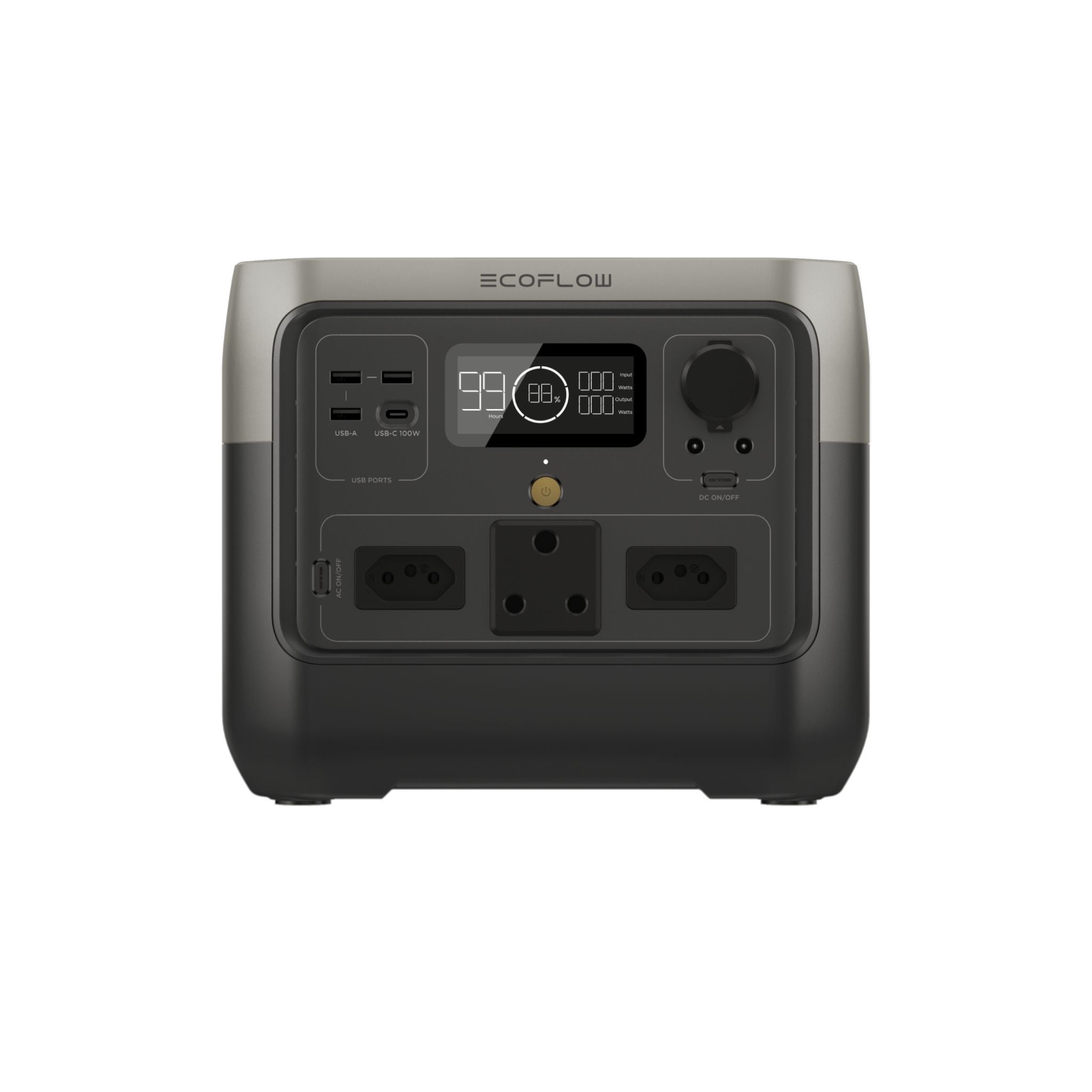 ECOFLOW RIVER 2 PRO Portable Power Station 768Wh battery 800W output 220W Solar Charger - SA Socket - image 2
