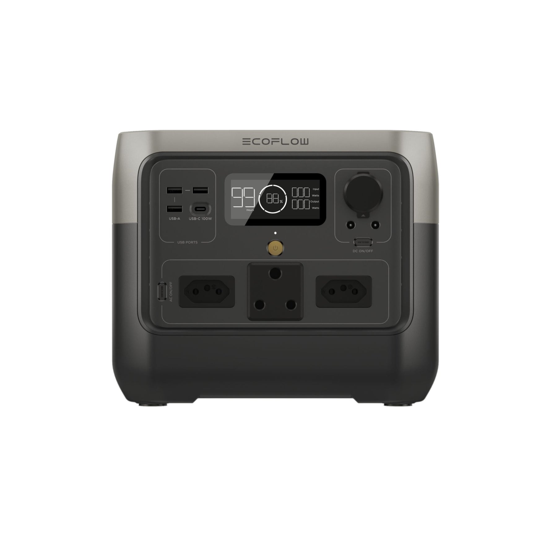 ECOFLOW RIVER 2 PRO Portable Power Station 768Wh battery 800W output 220W Solar Charger - SA Socket - image 2