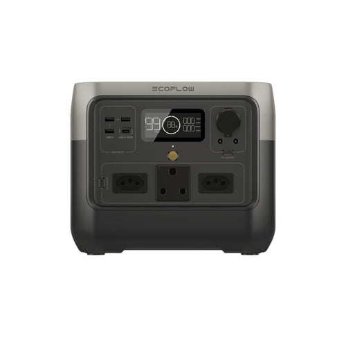 ECOFLOW RIVER 2 PRO Portable Power Station 768Wh battery 800W output 220W Solar Charger - SA Socket